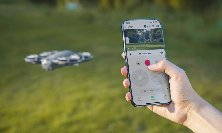 DJI Neo 2｜手機 App 操控